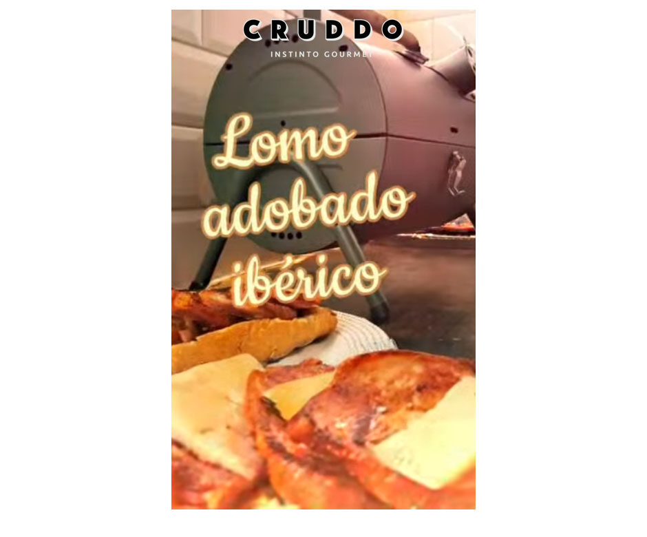 Lomo ibérico adobado de Cruddo el arte de lo auténtico