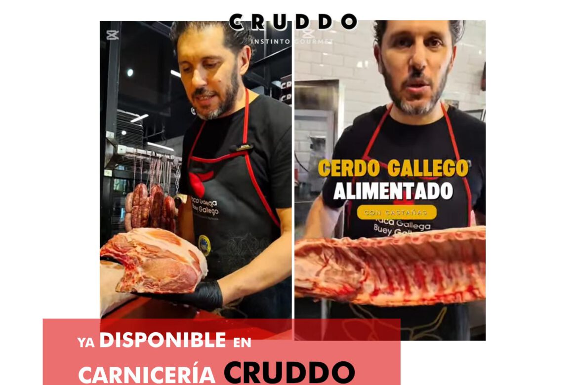 Cerdo Gallego alimentado con Castañas - Cómpralo ya en Carnicería Cruddo_